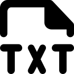 File Txt 1758 SVG Icon